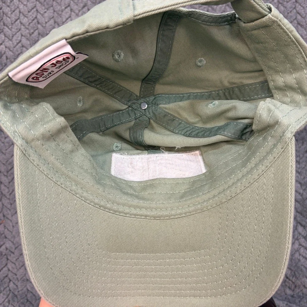 Ron Jon Surf Shop Sage Green Patch Dad Hat Adjustable Baseball Cap